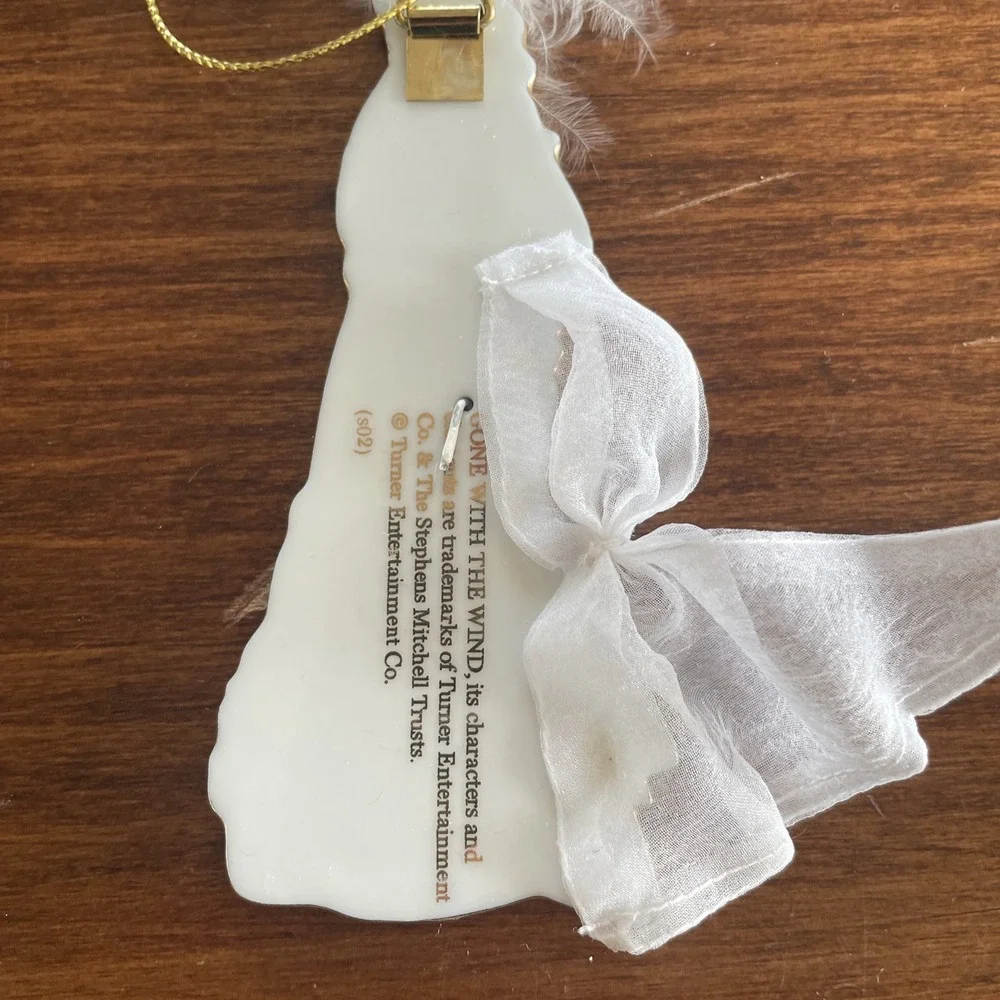 Scarlett O'Hara Ornament Bradford Exchange The Mill Dress Gone with the Wind